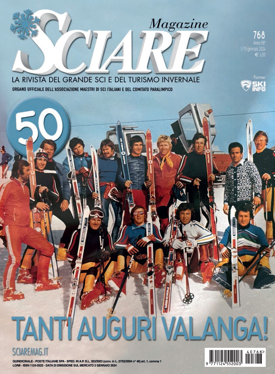 La copertina del numero 768 di Sciare Magazine
